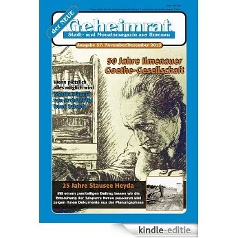 der NEUE Geheimrat, Stadt- und Monatsmagazin aus Ilmenau (No 57 November/Oktober 2013) (German Edition) [Kindle-editie]
