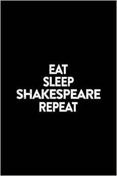 indir Visitor Register - Eat Sleep Shakespeare Repeat Theater Theatre Lover Fun Gifts Graphic Graphic: Visitor Register Book for Business, Visitor Book For ... sign in record book Series),Business