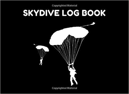 indir Skydive Log Book: SkyDive Journal Parachuting Record Log Book | Logbook For over 230 Jumps | Keep Track of Your Jumps | Gift for Skydivers (Skydiving Record Journal)