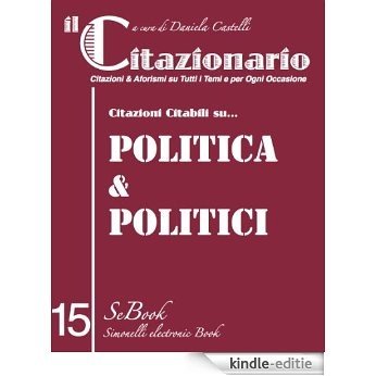 il CITAZIONARIO n. 15 (Italian Edition) [Kindle-editie]