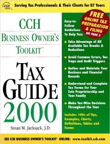 Cch Business Owner's Toolkit Tax Guide (2000)