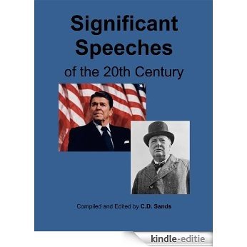 Significant Speeches of the 20th Century (English Edition) [Kindle-editie]