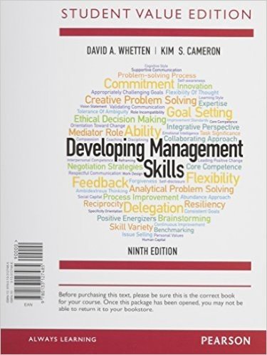 Developing Management Skills, Student Value Edition Plus Mymanagementlab with Pearson Etext -- Access Card Package