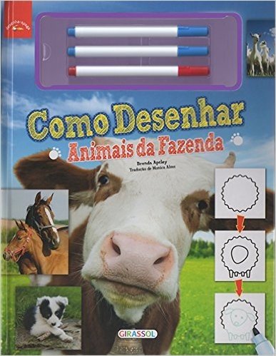 Como Desenhar. Animais da Fazenda - Volume 1