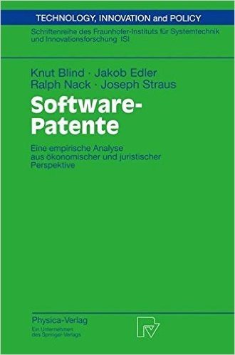 Software-Patente: Eine Empirische Analyse Aus Okonomischer Und Juristischer Perspektive baixar