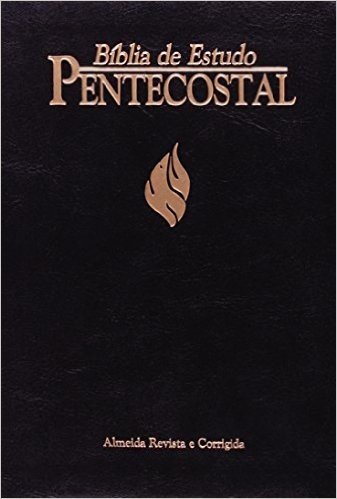 Biblia De Estudo Pentecostal - Pequena. Luxo. Preta