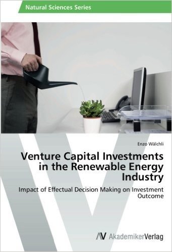 Venture Capital Investments in the Renewable Energy Industry