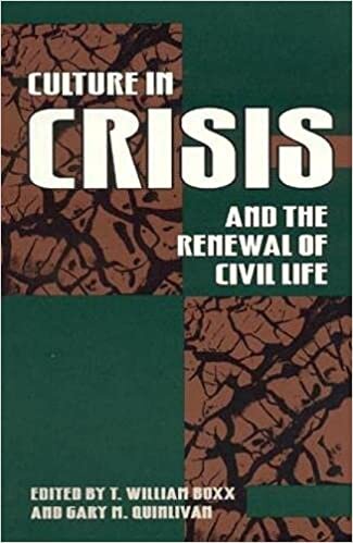 indir Culture in Crisis and the Renewal of Civil Life (Relig.Forces in Modern Pol World)