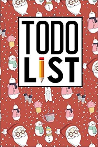To Do List Notebook: Checklist Daily, To Do Chart, Daily To Do Checklist, To Do List Notes, Agenda Notepad For Men, Women, Students & Kids, Cute Winter Snow Cover: Volume 43 (To Do List Notebooks)