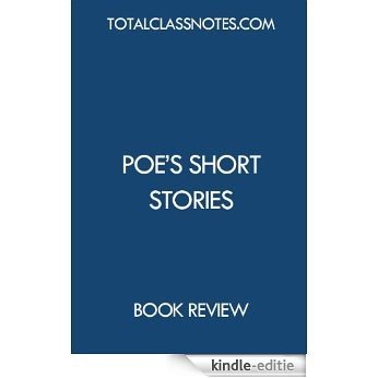Short Stories of Edgar Allen Poe: Study Guide (English Edition) [Kindle-editie]
