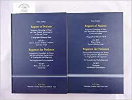 indir Regents of the Nations: A Systematic Chronology of States and Their Political Representatives in Past and Present : A Biographical Reference Bk/3 Vol