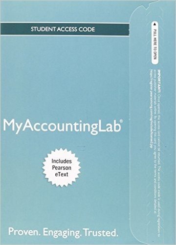 New Myaccountinglab with Pearson Etext -- Access Card -- For Prentice Hall's Federal Taxation 2015 Corporations, Partnerships, Estates & Trusts