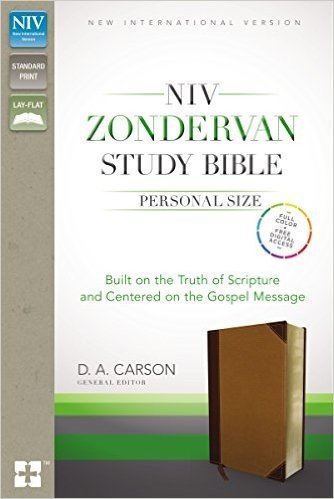 NIV, Zondervan Study Bible, Personal Size, Imitation Leather, Brown/Black, Indexed: Built on the Truth of Scripture and Centered on the Gospel Message baixar