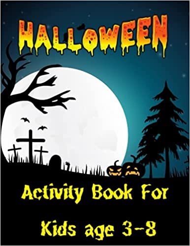 indir Helloween Activity Book For Kids age 3-8: Happy Halloween Activity Book for Kids with Coloring and Maze , Sketch , word search, Sudoku - Collection of Fun.