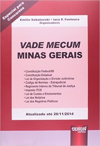 Vade Mecum. Minas Gerais. Atualizada Até 26.11.2014