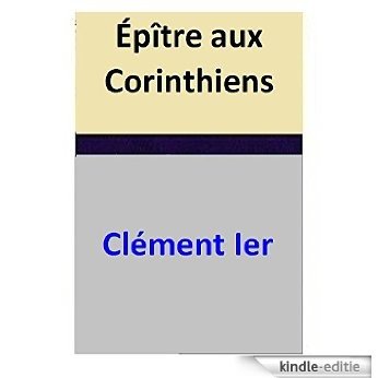 Épître aux Corinthiens (French Edition) [Kindle-editie]