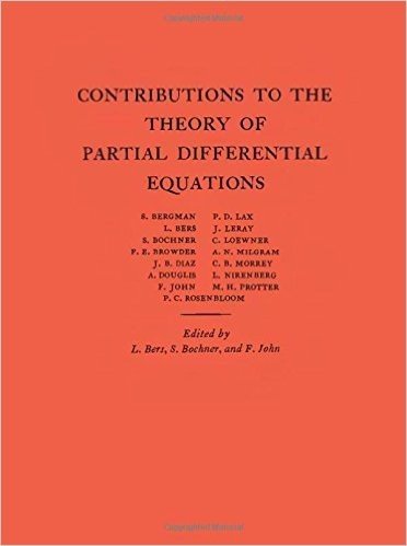 Contributions to the Theory of Partial Differential Equations. (Am-33)