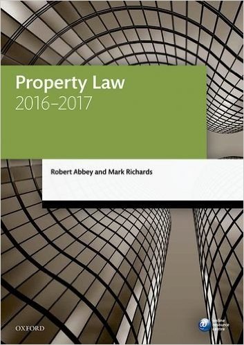 Property Law 2016-2017, 9th Ed.