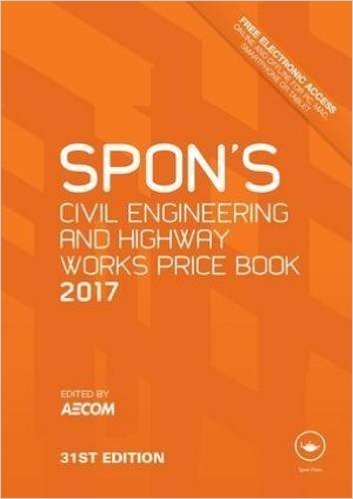 Spon's Civil Engineering and Highway Works Price Book 2017 baixar