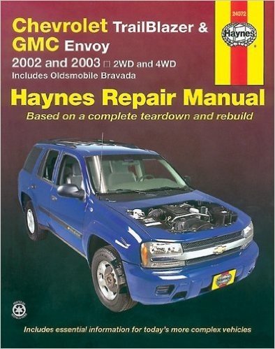 Chevrolet Trail Blazer, GMC Envoy 2002 Thru 2003 Repair Manual