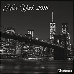 2018 New York Calendar - teNeues Grid Calendar - Photography Calendar - 30 x 30 cm
