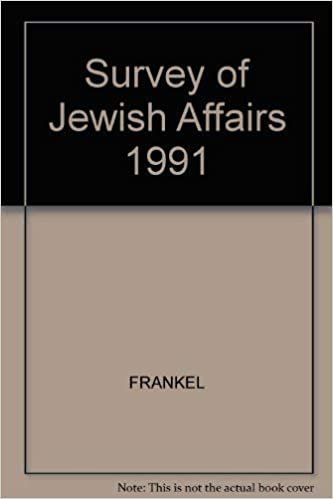 Survey of Jewish Affairs, 1991