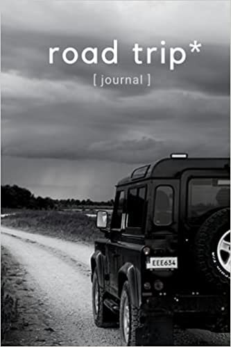 indir Road Trip Journal &quot;Are we there yet?&quot;: Trendy Minimalist design paperback journal with plenty of space to write your own beautiful road trip ... on the dirt road Journal, NoteBook, [Are..y