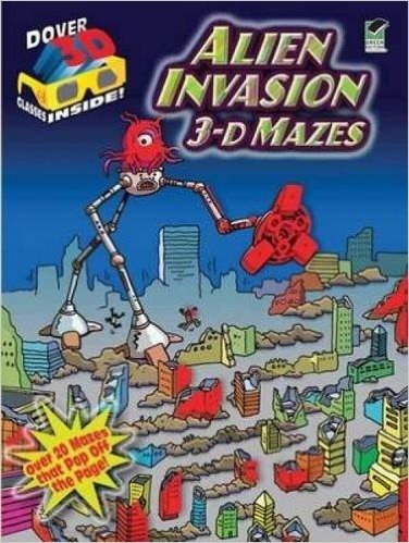3-D Mazes--Alien Invasion