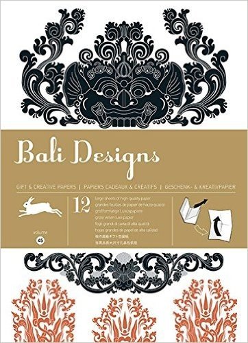 Bali Designs: Gift Wrapping Paper Book