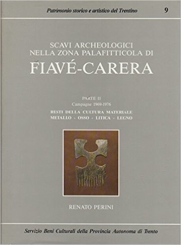 SCAVI ARCHEOLOGICI NELLA ZONA PALAFITTICOLA DI FIEVE' CARERA - PARTE II CAMPAGNE 1969-1976