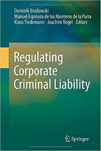 Regulating Corporate Criminal Liability baixar