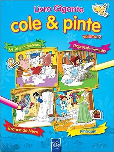Livro Gigante Cole & Pinte - Volume 2