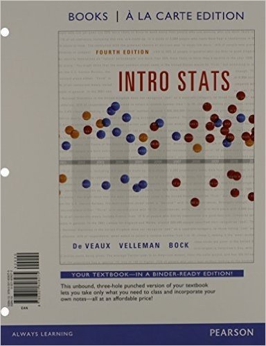 Intro STATS, Books a la Carte Plus New Mystatlab with Pearson Etext -- Access Card Package