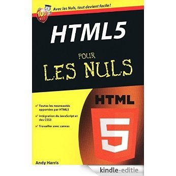 HTML 5 Poche Pour les nuls [Kindle-editie]