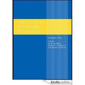 Advances in Personality Psychology: Volume II: 2 [Kindle-editie]
