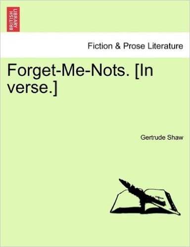 Forget-Me-Nots. [In Verse.] baixar