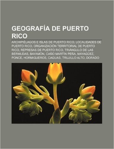 Geografia de Puerto Rico: Archipielagos E Islas de Puerto Rico, Localidades de Puerto Rico, Organizacion Territorial de Puerto Rico