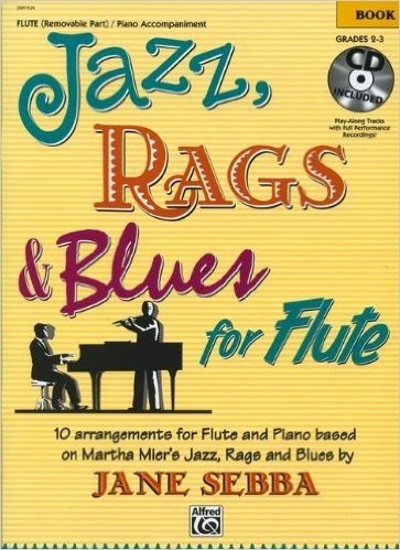 Jazz, Rags & Blues for Flute: Book & CD