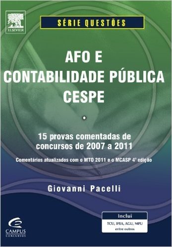 AFO e Contabilidade Pública. Questões Cespe