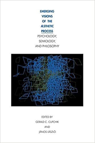 Emerging Visions of the Aesthetic Process: In Psychology, Semiology, and Philosophy