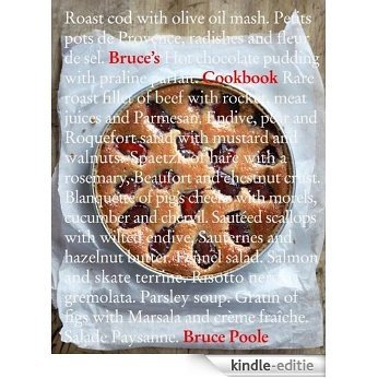 Bruce's Cookbook [Kindle-editie]