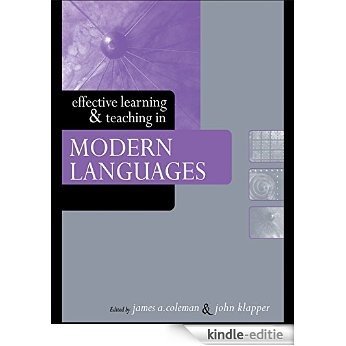 Effective Learning and Teaching in Modern Languages (Effective Learning and Teaching in Higher Education) [Kindle-editie]