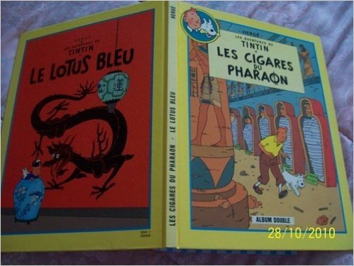 Télécharger Les cigares du pharaon Suivi de Le Lotus bleu (Les aventures de Tintin)