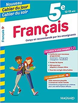 indir Cahier du jour / Cahier du soir - Français 5e (Jour soir Cahiers collège)