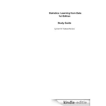 e-Study Guide for Statistics: Learning from Data, textbook by Roxy Peck: Statistics, Statistics [Kindle-editie]