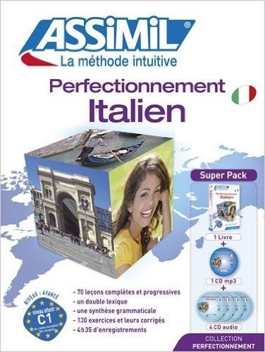 Télécharger Superpack Perfectionnement Italien (livre+4CD audio+1CD mp3)