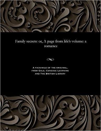 indir Family secrets: or, A page from life&#39;s volume: a romance