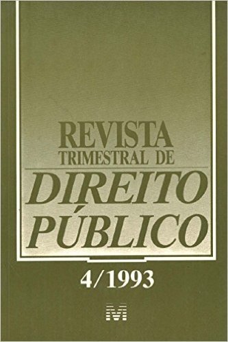 Revista Trimestral De Direito Publico N. 04
