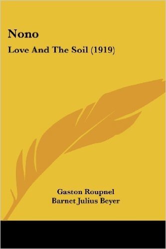 Nono: Love and the Soil (1919)