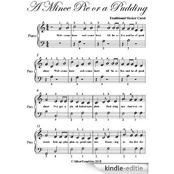 A Mince Pie or a Pudding Easiest Piano Sheet Music (English Edition) [Kindle-editie] beoordelingen